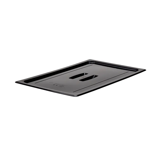 Cambro 10CWCH110 I Camwear GN 1/1 Polycarbonate Cover With Handle I Black I Case of 6