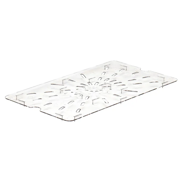 Cambro 10CWD I Camwear GN 1/1 Drain Shelves I Clear I Case of 6