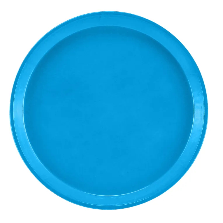 Cambro 1100105 I Camtray Round Tray I 11" (280 mm) I Horizon Blue I Case of 12
