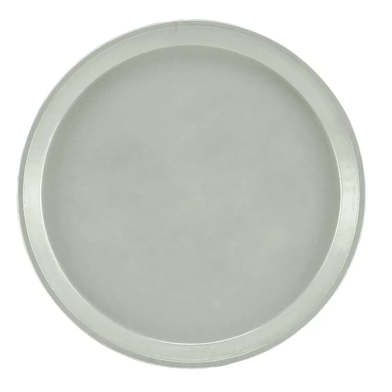 Cambro 1100107 I Camtray Round Tray I 11" (280 mm) I Pearl Gray I Case of 12