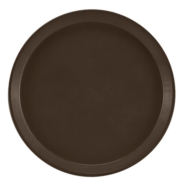 Cambro 1100116 I Camtray Round Tray I 11" (280 mm) I Brazil Brown I Case of 12