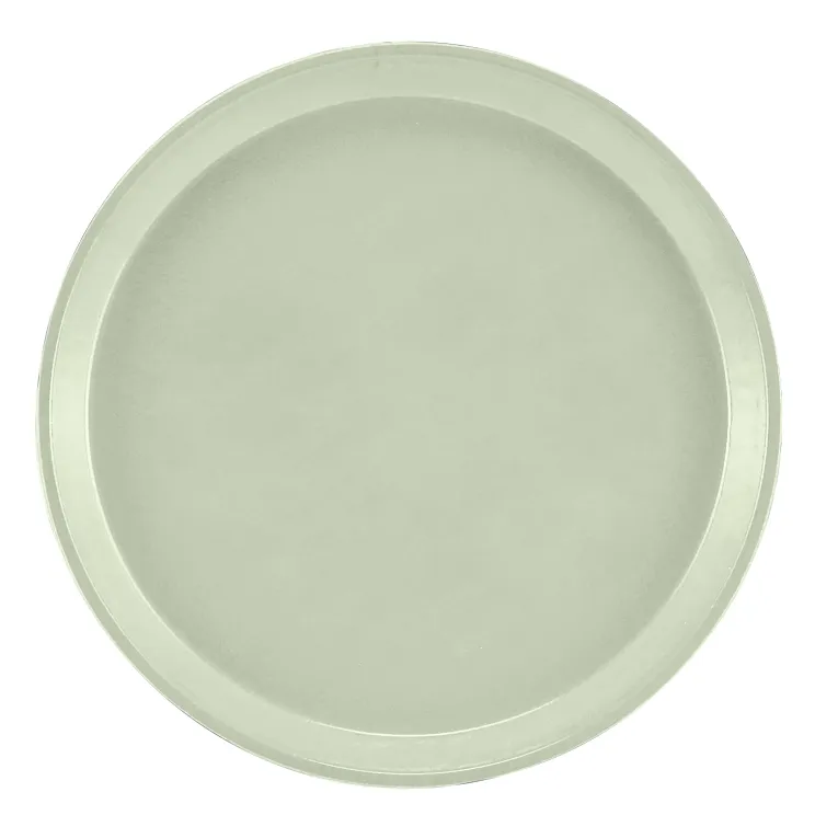Cambro 1100429 I Camtray Round Tray I 11" (280 mm) I Key Lime I Case of 12