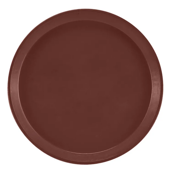Cambro 1100501 I Camtray Round Tray I 11" (280 mm) I Real Rust I Case of 12