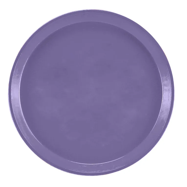 Cambro 1100551 I Camtray Round Tray I 11" (280 mm) I Grape I Case of 12