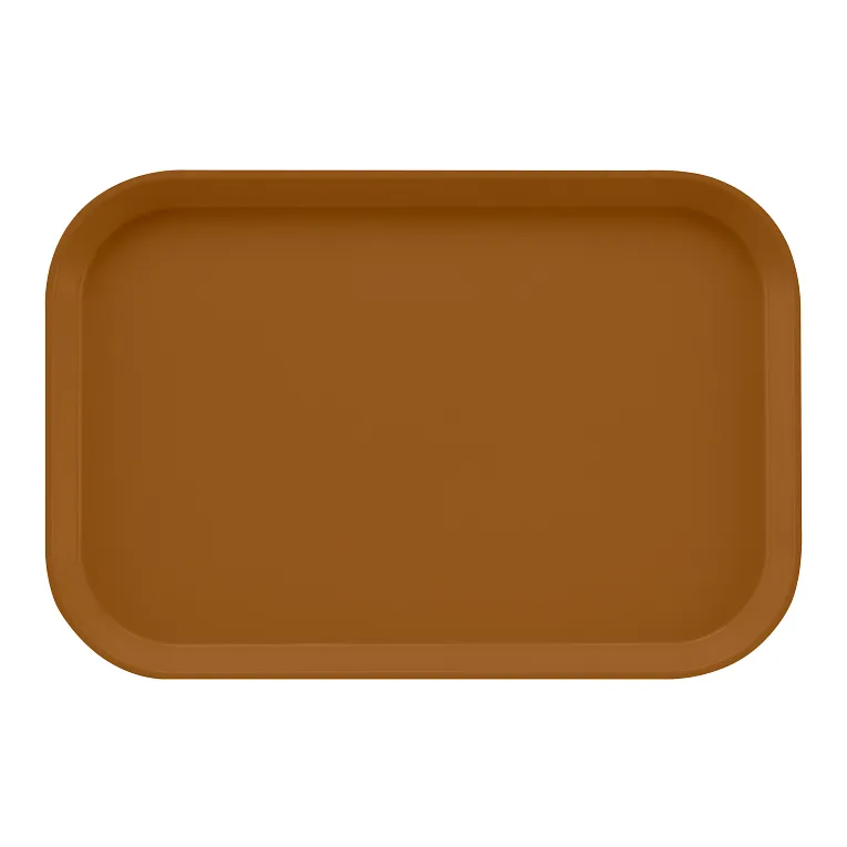 Cambro 1116508 I Camtray Rectangular Insert Tray I 275x405mm I Suede Brown I Case of 24
