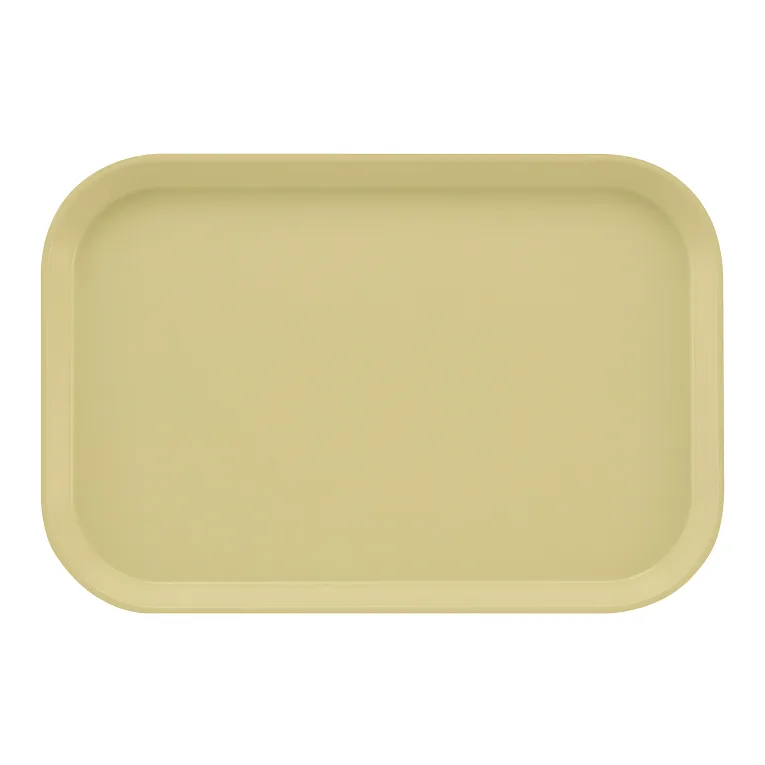 Cambro 1116536 I Camtray Rectangular Insert Tray I 275x405mm I Lemon Chiffon I Case of 24