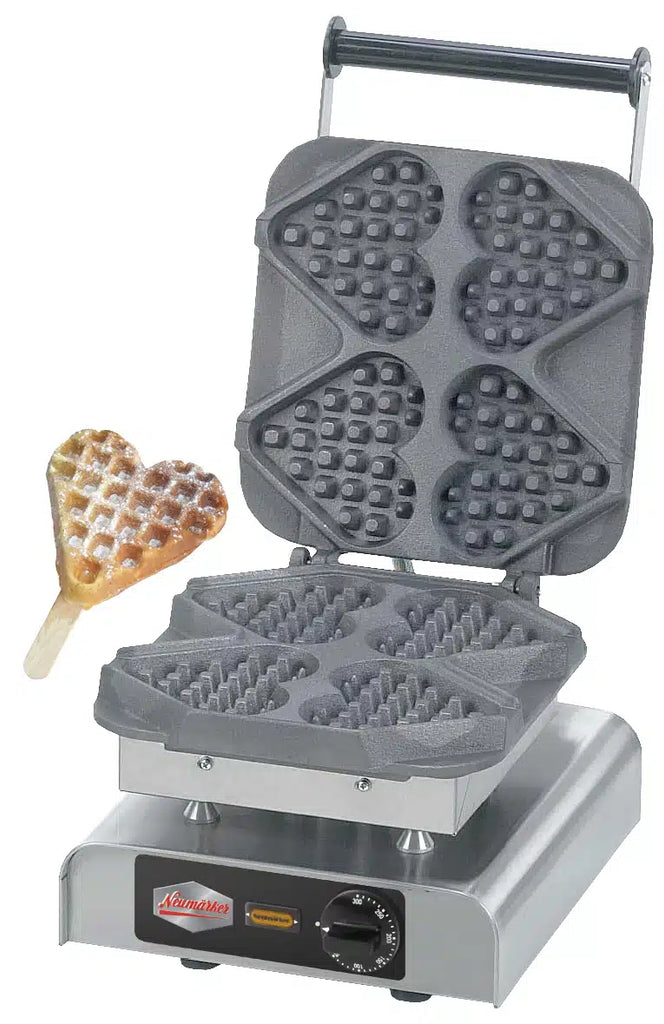 Meris NEE-12-40711DT I Heart on a Stick Waffle Iron I Heart Waffle Maker I Waffle Iron