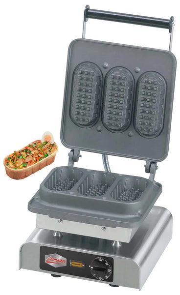 Meris NEE-12-40752DT I Baguette I Waffle Iron I Commercial Waffle Iron I Waffle Maker
