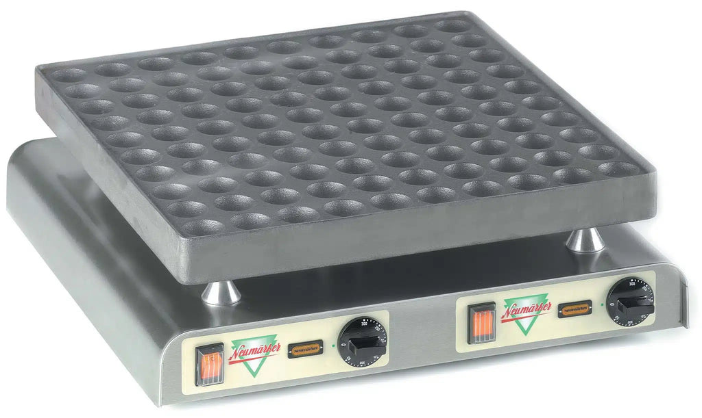 Neumärker NEE-12-40930 I Poffertje Grill I Electric Griddle and Crepe Maker I Commercial Grill