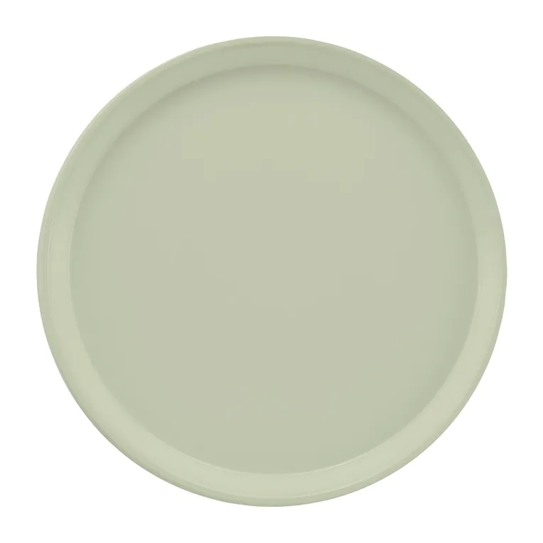 Cambro 1200101 I Camtray Round Tray I 12" (305 mm) I Antique Parchment I Case of 12