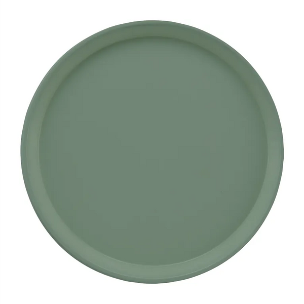 Cambro 1200107 I Camtray Round Tray I 12" (305 mm) I Pearl Gray I Case of 12