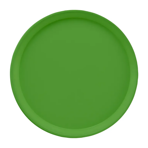 Cambro 1200113 I Camtray Round Tray I 12" (305 mm) I Lime-ade I Case of 12