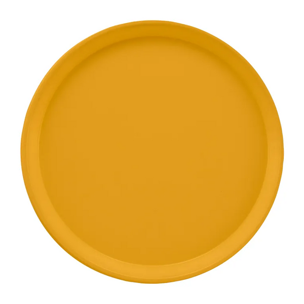 Cambro 1200171 I Camtray Round Tray I 12" (305 mm) I Tuscan Gold I Case of 12