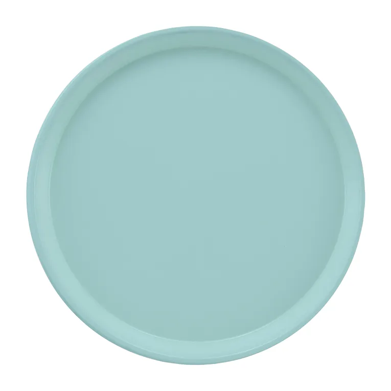 Cambro 1200177 I Camtray Round Tray I 12" (305 mm) I Sky Blue I Case of 12