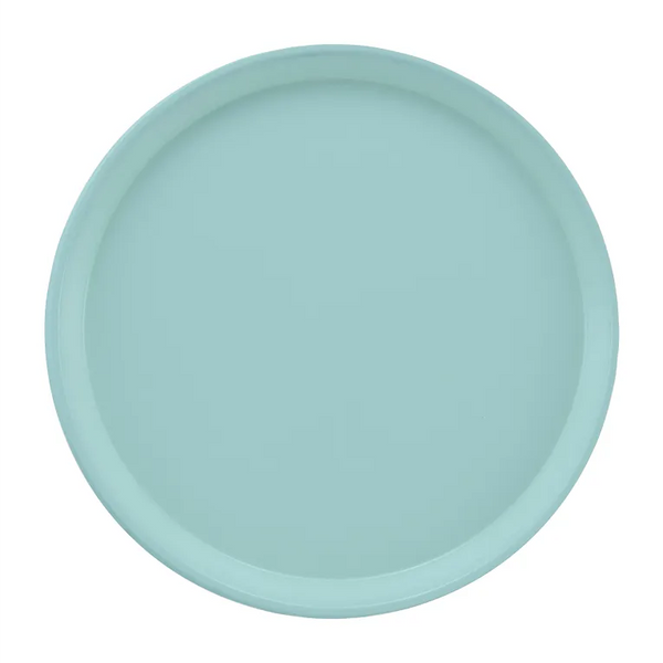 Cambro 1200177 I Camtray Round Tray I 12" (305 mm) I Sky Blue I Case of 12
