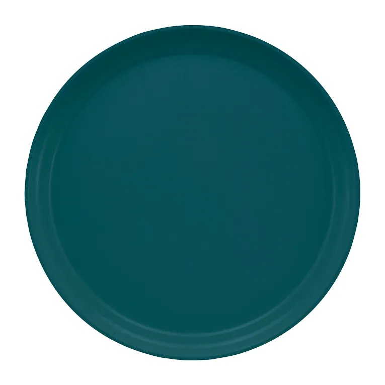 Cambro 1200401 I Camtray Round Tray I 12" (305 mm) I Slate Blue I Case of 12