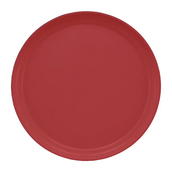 Cambro 1200410 I Camtray Round Tray I 12" (305 mm) I Raspberry Cream I Case of 12