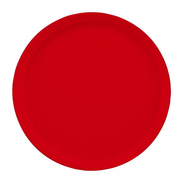 Cambro 1200521 I Camtray Round Tray I 12" (305 mm) I Cambro Red I Case of 12