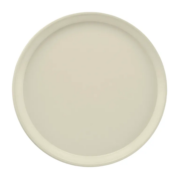 Cambro 1200538 I Camtray Round Tray I 12" (305 mm) I Cottage White I Case of 12