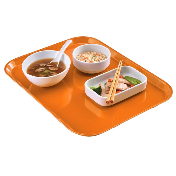Cambro 1216220 I Camtray Rectangular Tray I 305x415mm I Citrus Orange I Case of 12