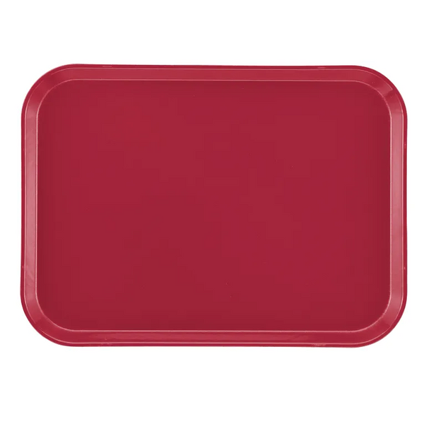 Cambro 1216505 I Camtray Rectangular Tray I 305x415mm I Cherry Red I Case of 12