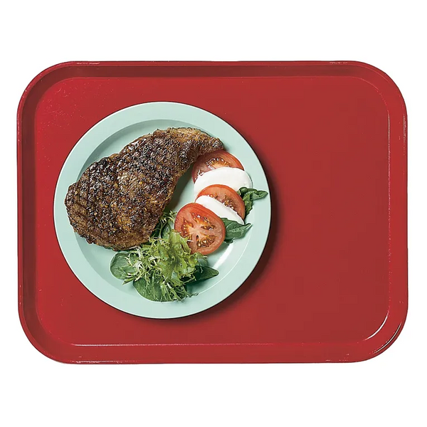 Cambro 1216CL675 I Camlite Trays I 305x415mm I Steel Red I Case of 12