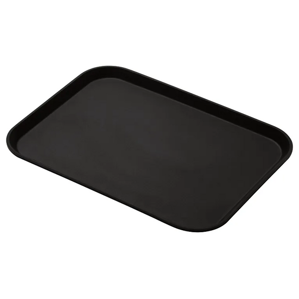Cambro 1216CT110 I Camtread Rectangular Trays I 30.5 x 41.5 cm I Black I Case of 12