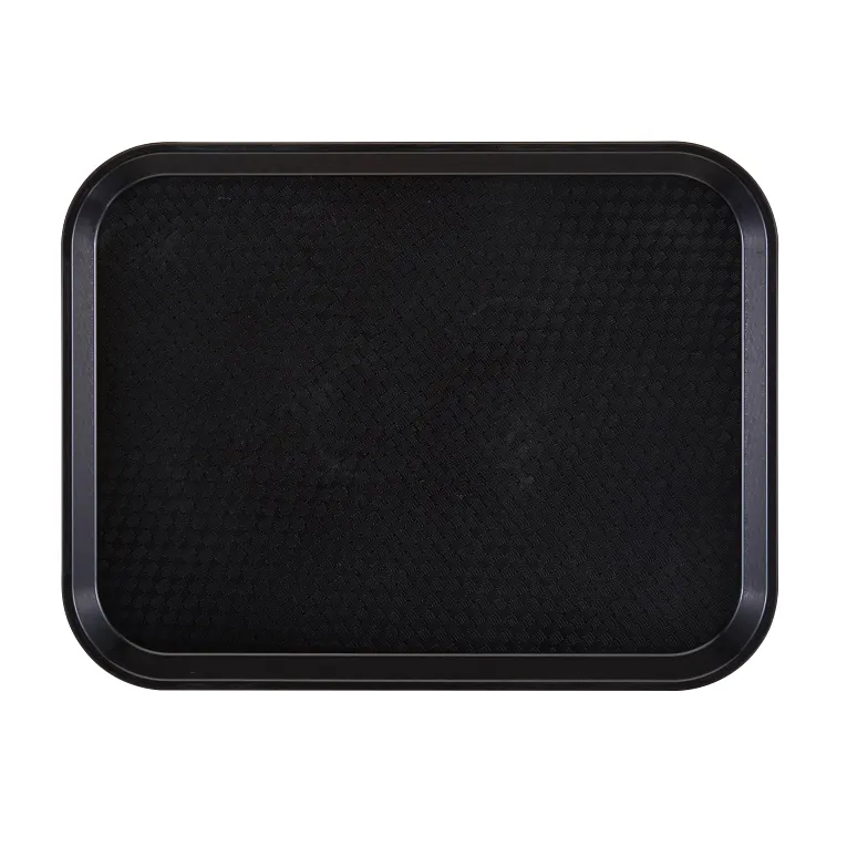 Cambro 1216FF110 I Fast Food Rectangular Tray I 30 x 41 cm I Black I Case of 24
