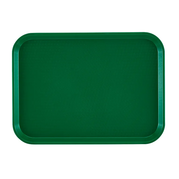 Cambro 1216FF119 I Fast Food Rectangular Tray I 30 x 41 cm I Sherwood Green I Case of 24