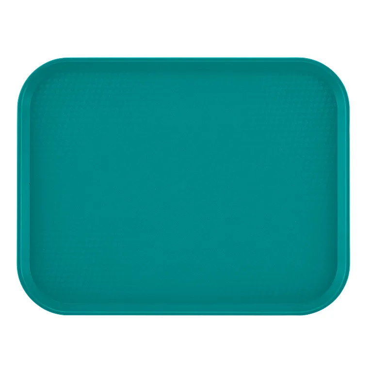 Cambro 1216FF414 I Fast Food Rectangular Tray I 30 x 41 cm I Teal I Case of 24