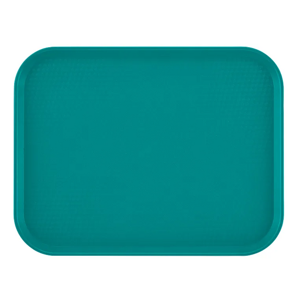 Cambro 1216FF414 I Fast Food Rectangular Tray I 30 x 41 cm I Teal I Case of 24