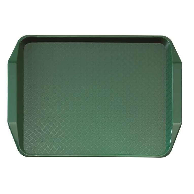 Cambro 1217FFH119 I Fast Food Tray with Handles I 30 x 41 cm I Sherwood Green I Case of 24