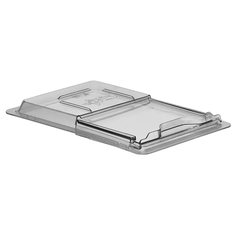 Cambro 1218SCCW135 I Camwear Sliding Lid 30.5 x 45.7cm - Clear I Case of 6