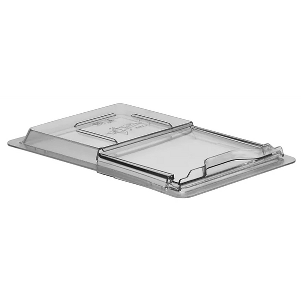 Cambro 1218SCCW135 I Camwear Sliding Lid 30.5 x 45.7cm - Clear I Case of 6