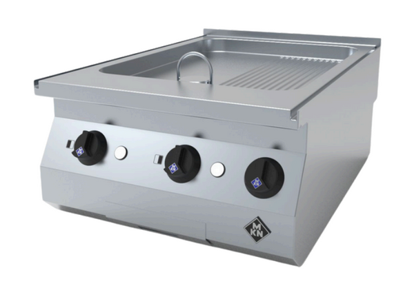 MKN 1221103B | Electric Griddle Plate | 1 Supra | Counter SL | Half Ribbed Griddle Plate | Griddle