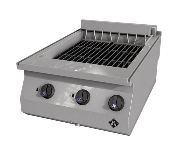 MKN 1221501 | Electric Chargrill 1 | Stainless Steel | Counter SL | Chargrill