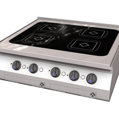 MKN 1223103 | Electric Induction | 4-Zone | Countertop Surface | With Ceramic Hob | Boiling Top Induction