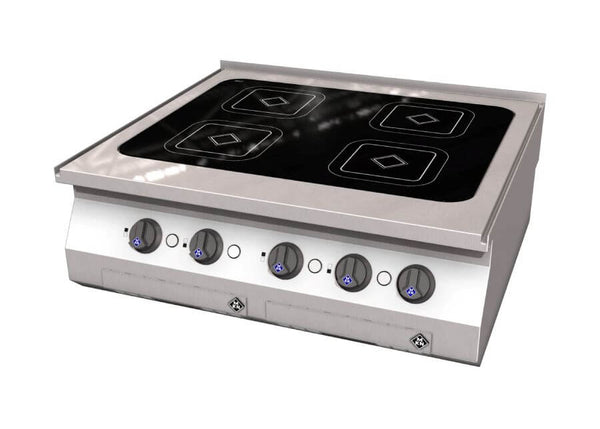 MKN 1223103 | Electric Induction | 4-Zone | Countertop Surface | With Ceramic Hob | Boiling Top Induction