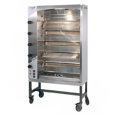 Doregrill GI6-E | Ginox 6 Stainless Steel | Electric Rotisserie 6 Spits