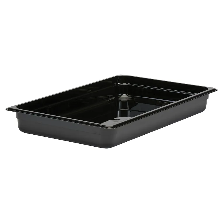 Cambro 12CW110 I GN 1/1 Food pan 65mm 8.5L - Black I Case of 6