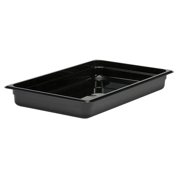 Cambro 12CW110 I GN 1/1 Food pan 65mm 8.5L - Black I Case of 6