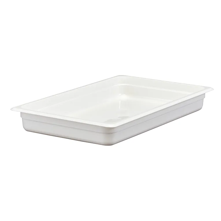 Cambro 12CW148 I GN 1/1 Food pan 65mm 8.5L - White I Case of 6