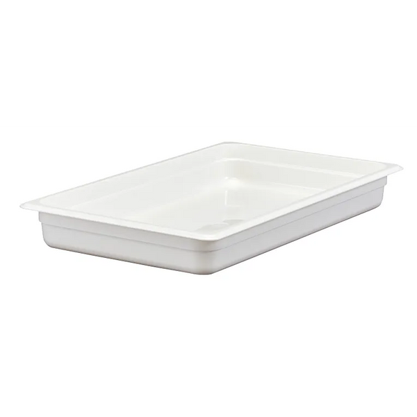 Cambro 12CW148 I GN 1/1 Food pan 65mm 8.5L - White I Case of 6