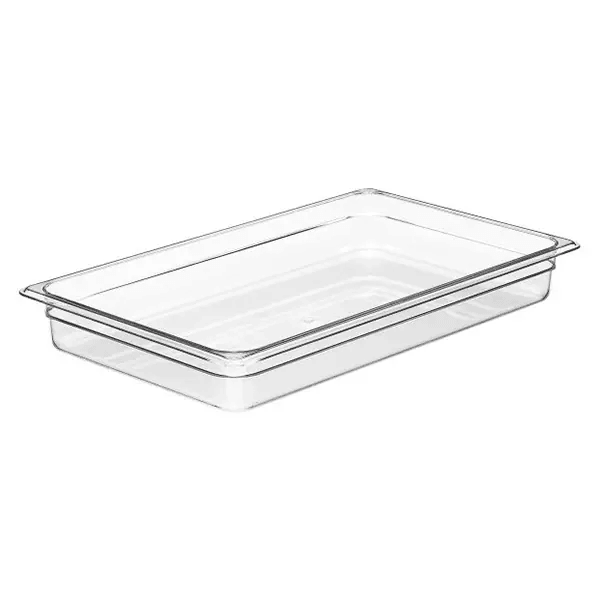 Cambro 12CW135 I GN 1/1 Food pan 65mm 8.5L - Clear I Case of 6