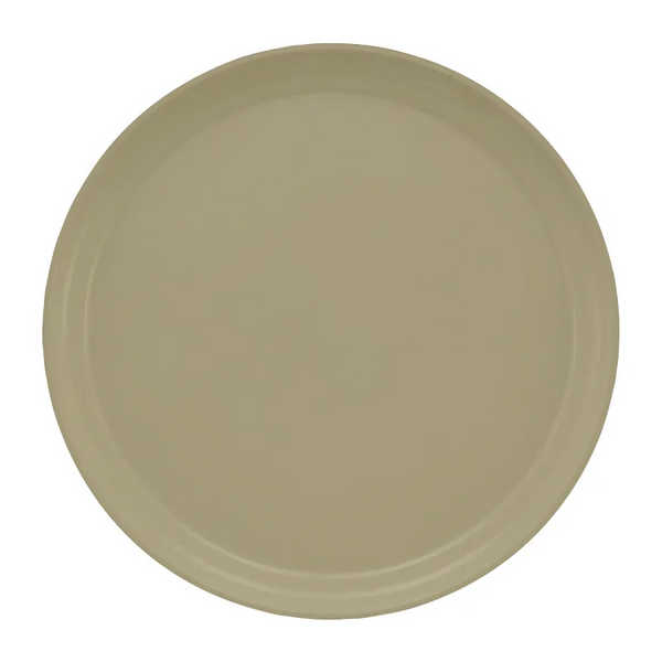 Cambro 1300104 I Camtray Round Tray I 13" (330 mm) I Desert Tan I Case of 12