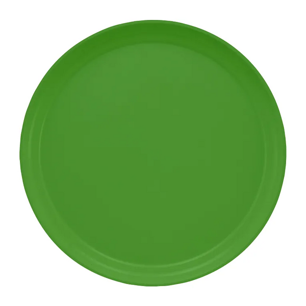 Cambro 1300113 I Camtray Round Tray I 13" (330 mm) I Lime-ade I Case of 12
