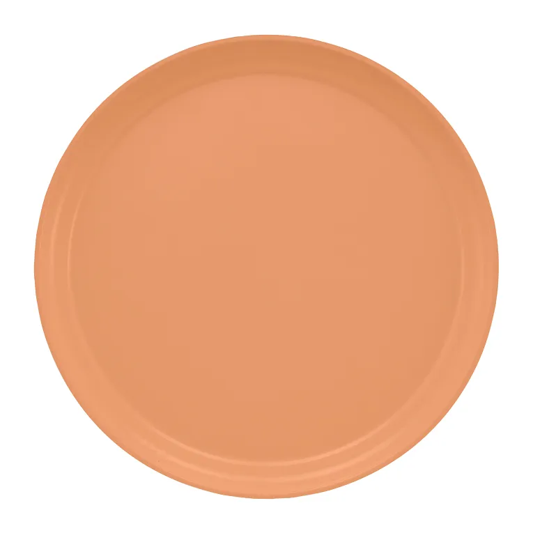Cambro 1300117 I Camtray Round Tray I 13" (330 mm) I Dark Peach I Case of 12