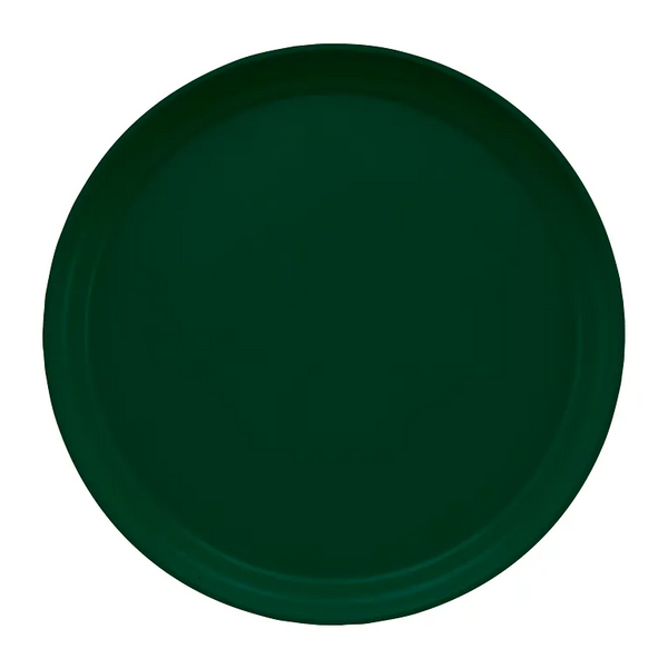 Cambro 1300119 I Camtray Round Tray I 13" (330 mm) I Sherwood Green I Case of 12