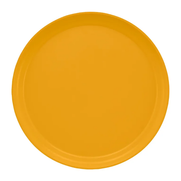 Cambro 1300171 I Camtray Round Tray I 13" (330 mm) I Tuscan Gold I Case of 12
