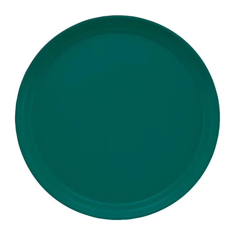 Cambro 1300414 I Camtray Round Tray I 13" (330 mm) I Teal I Case of 12